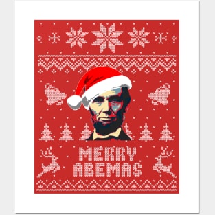 Abraham Lincoln Merry Abemas Posters and Art